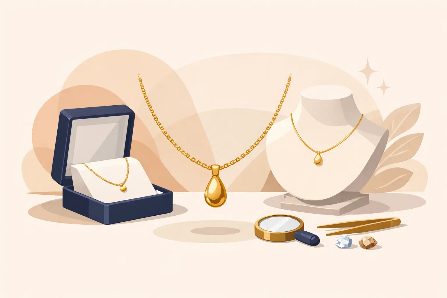 How to Choose an 18ct Gold Necklace