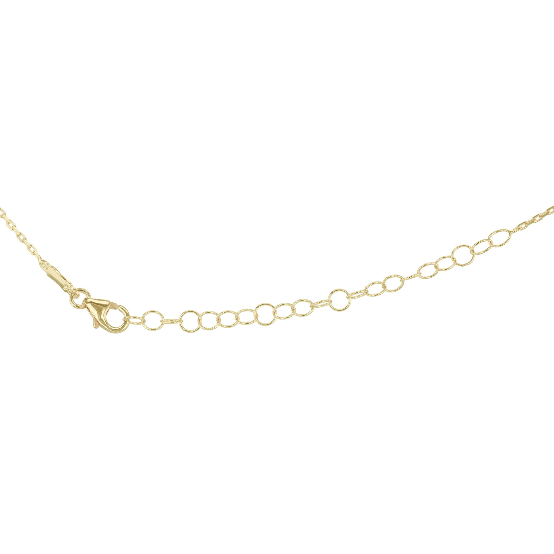 9ct Yellow Gold Triple Heart Adjustable Necklace