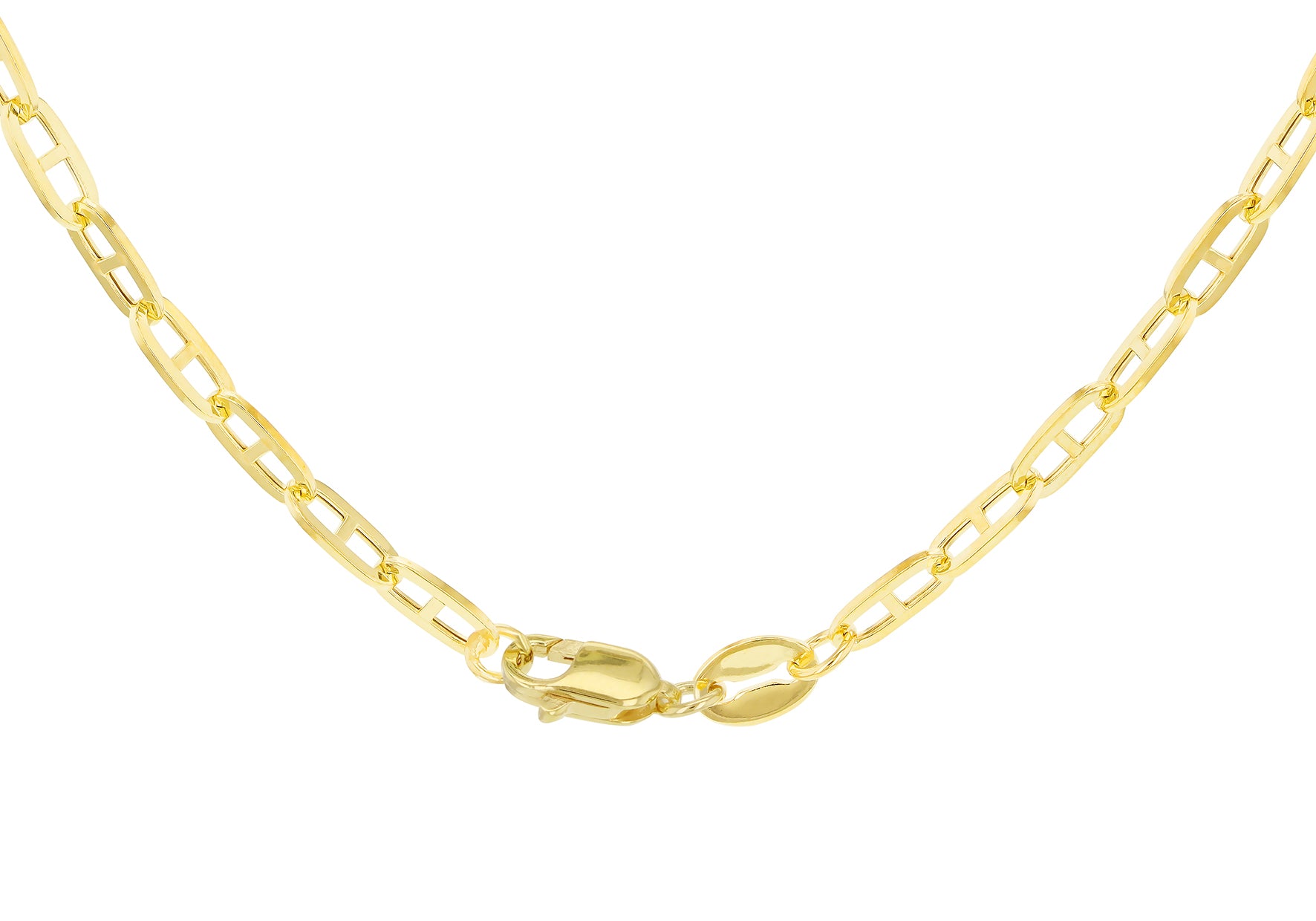 9ct Yellow Gold Marine Anchor Links Chain