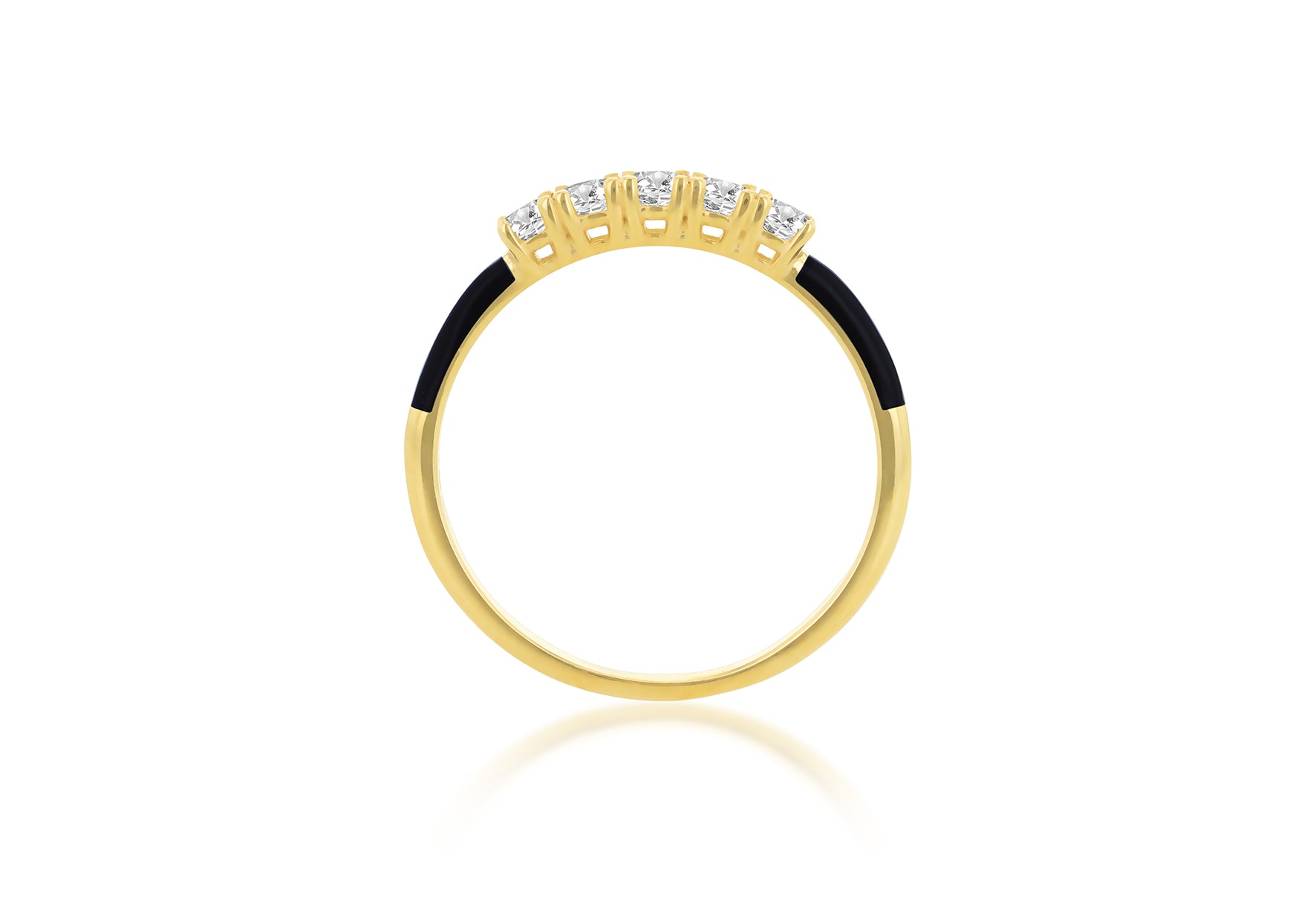 9ct Yellow Gold 0.25ct Diamond Band Ring