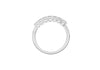 18ct White Gold 0.70ct Diamond 7-Stone Set Half-Eternity Ring