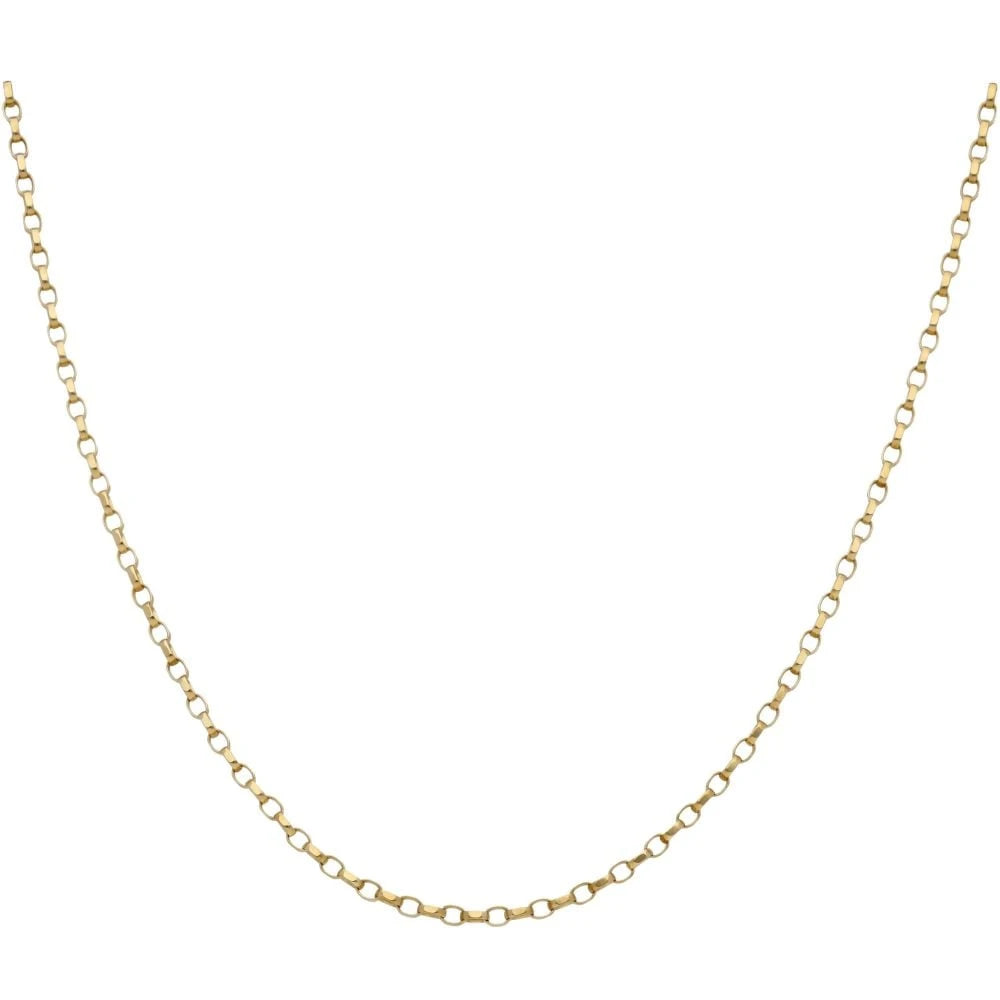 9ct Yellow Gold 65 Round Belcher Chain