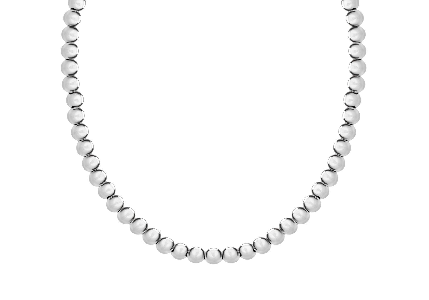 SILVER 6MM XL BALL Necklace 179