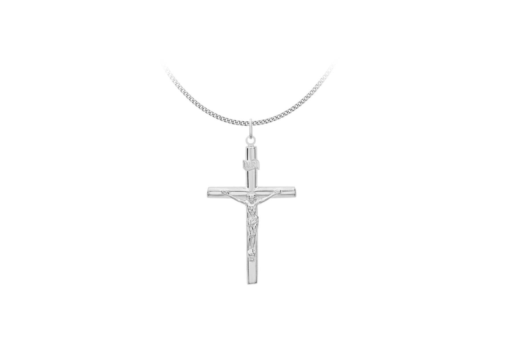 Sterling Silver Crucifix Pendant