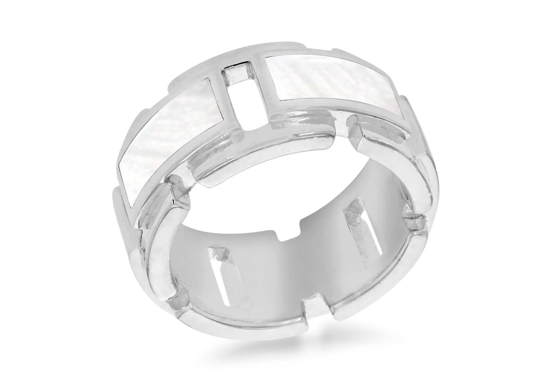 Sterling Silver White Moonstone Ring