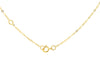 9ct Yellow Gold Paper Clip Adjustable Chain
