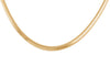 9ct Yellow Gold Flat Satin Snake Chain