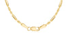 9ct Yellow Gold Diamond Cut Knot Rope Links Chain