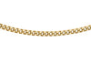 9ct Yellow Gold 40 Diamond Cut Curb Chain
