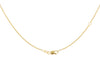 9ct Yellow Gold Trace Slim Adjustable Chain
