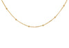 9ct Yellow Gold Curb and Ball Chain