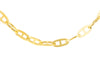9ct Yellow Gold Mariner Anchor Link Chain Necklace