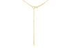 9ct Yellow Gold Oval Carnelian Necklace
