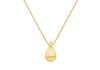 9ct Yellow Gold Full Teardrop Pendant