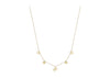 9ct Yellow Gold Sea & Sand Charm Necklace