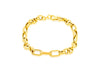 9ct Yellow Gold Belcher Curb Bracelet