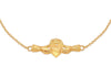9ct Yellow Gold Claddagh Bracelet