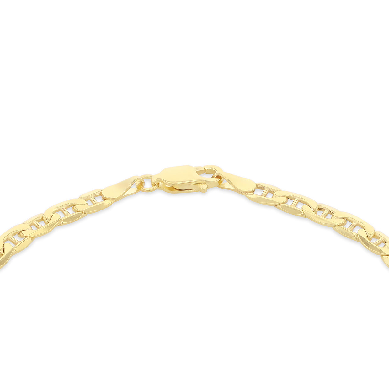 9ct Yellow Gold Cuban Links Bracelet