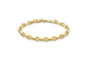 9ct Yellow Gold Cuban Chain Links Bracelet