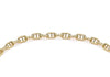 9ct Yellow Gold Padlock & Key Safety Chain Bracelet