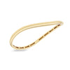 9ct Yellow Gold Sculpted Wave Bangle