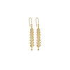 9ct Yellow Gold Woven Mesh Drop Earrings