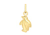 9ct Yellow Gold Penguin Pendant