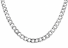 Sterling Silver 450 Curb Chain Necklace