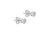 9ct White Gold 0.25ct Diamond Cluster Stud Earrings
