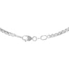 14ct White Gold Diamond Cut Box Chain
