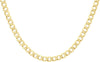 9ct Yellow Gold 180 Curb Chain