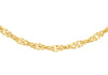 18ct Yellow Gold 20 Twist Curb Chain