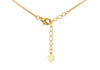 Gold Plated Sterling Silver Silver Octagon Malachite Pendant