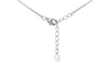 Sterling Silver Clover Malachite Zirconia Pendant