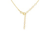 Gold Plated Sterling Silver Padlock Necklace