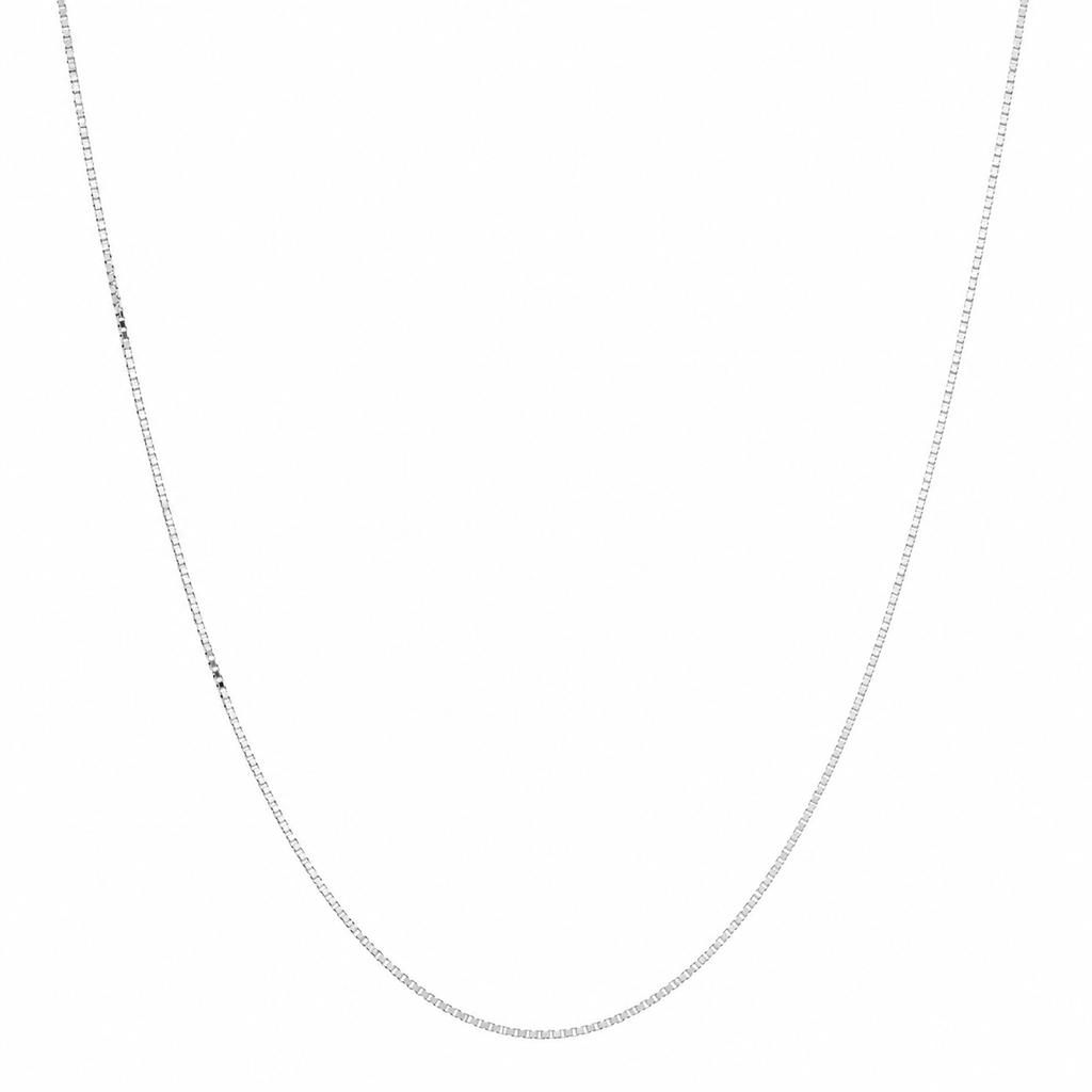 Sterling Silver 115 Ultra-Slim Adjustable  Box Chain