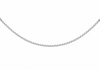 Sterling Silver 115 Ultra-Slim Adjustable  Box Chain