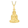 9ct Yellow Gold Buddha Pendant