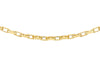 9ct Yellow Gold 40 Diamond Cut Belcher  Chain 41m/16"9