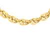 9ct Yellow Gold 100 Diamond Cut Prince of Wales Chain