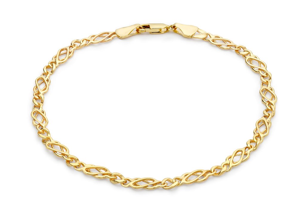 9ct Yellow Gold Celtic Bracelet