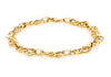 9ct Yellow Gold Textured Celtic Bracelet