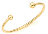 9ct Yellow Gold Child's Torque Bangle
