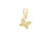 9ct Yellow Gold Filigree Butterfly Pendant