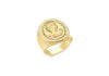 9ct Yellow Gold Oval Greek Cameo Ring