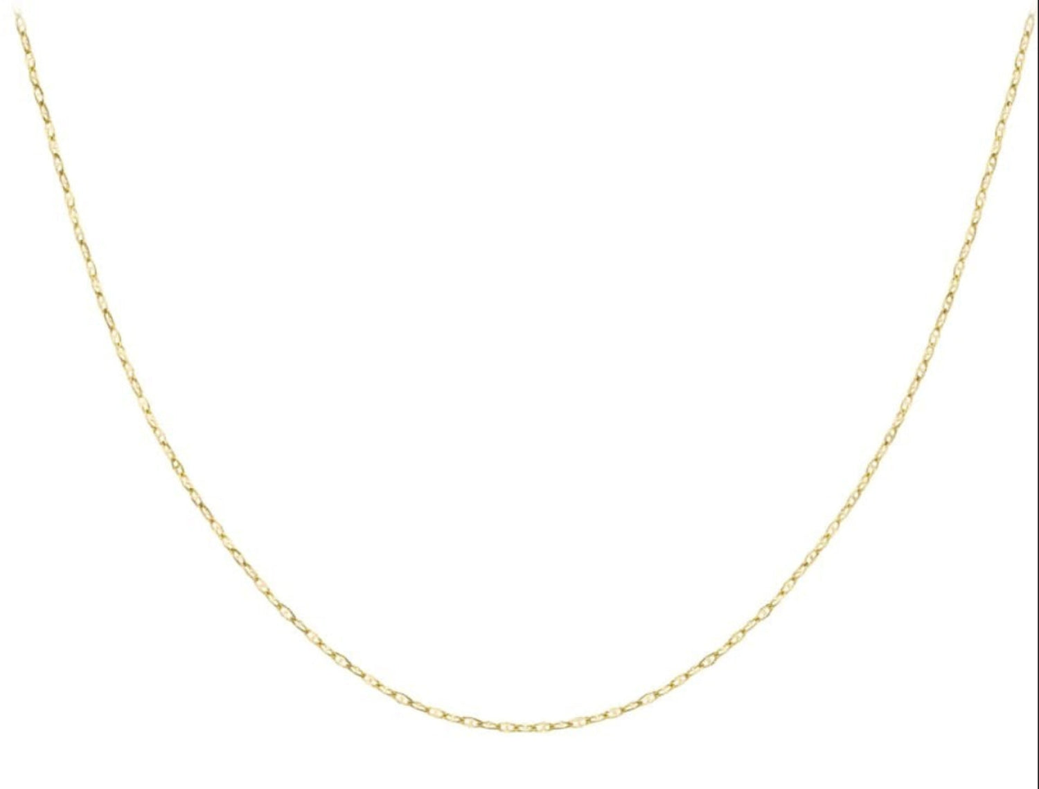 9ct Yellow Gold Flat Rambo Chain