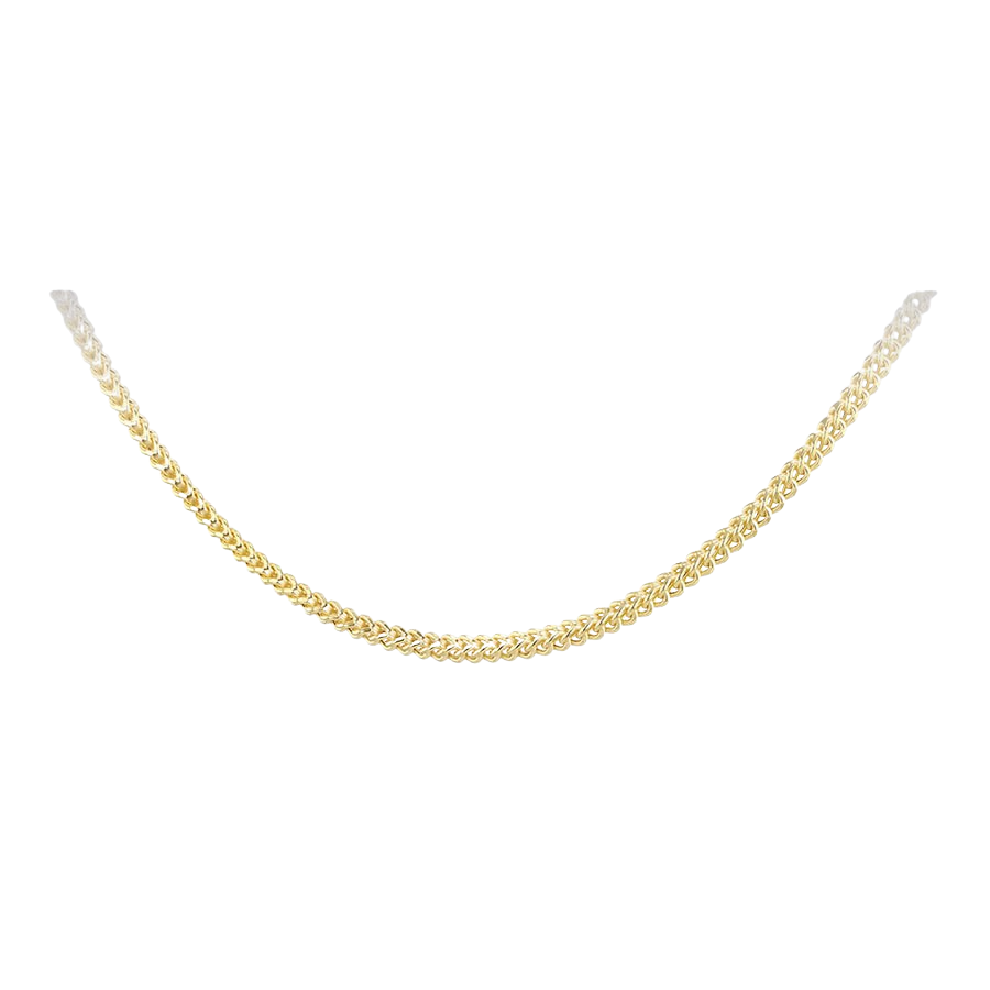 9ct Yellow Franco Link Chain