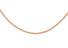 9ct Rose Gold Diamond Cut Curb Chain