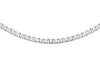 9ct White Gold 30 Venetian Box Chain
