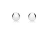9ct White Gold 6mm Ball Stud Earrings